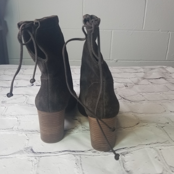 Madewell Neva foldover brown suede boots - Picture 7 of 10